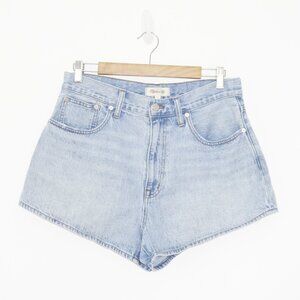 Madewell Women's Dolphin Jean Shorts in Cadell Wash 29